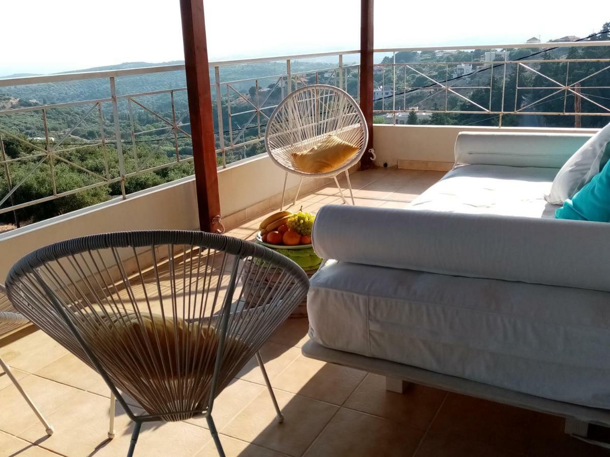 360 Panorama House - Gazing At Horizon And The Stars Of The Galaxy In The Night - Fresh Cool Breeze Most Of The Time - Just 7 Min From The Beach Kournás المظهر الخارجي الصورة