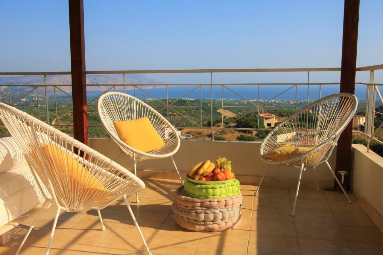 360 Panorama House - Gazing At Horizon And The Stars Of The Galaxy In The Night - Fresh Cool Breeze Most Of The Time - Just 7 Min From The Beach Kournás المظهر الخارجي الصورة