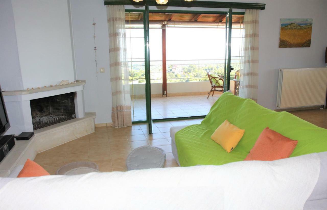 360 Panorama House - Gazing At Horizon And The Stars Of The Galaxy In The Night - Fresh Cool Breeze Most Of The Time - Just 7 Min From The Beach Kournás المظهر الخارجي الصورة
